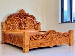 Hoàn thành giường gỗ gõ đỏ GN17 cho khách tại quận 10, TPHCM Hoàn thành giường gỗ gõ đỏ GN17 cho khách tại quận 10, TPHCM