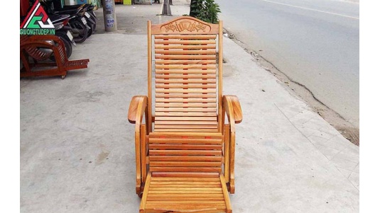 Ghế võng gỗ gõ đỏ GV01