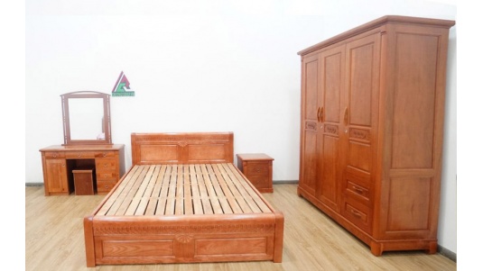 Combo phòng ngủ gỗ sồi CB39