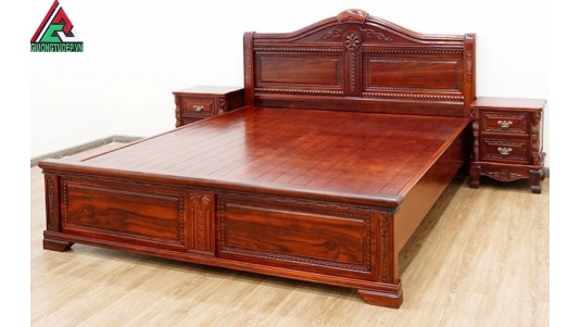 Giường Cẩm Gỗ Tự Nhiên GN79