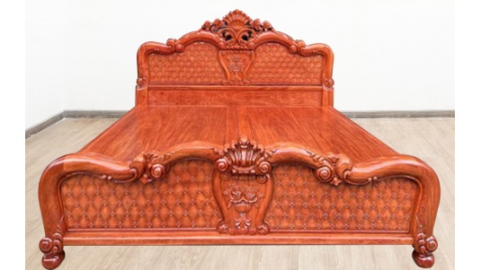 Giường Ngủ Gỗ Hương Đá Cao Cấp GN131