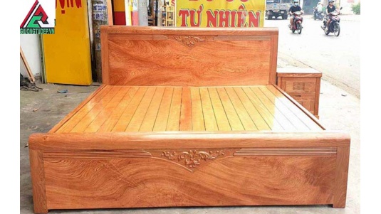 Giường Ngủ Gỗ Hương Đá Đẹp GN62