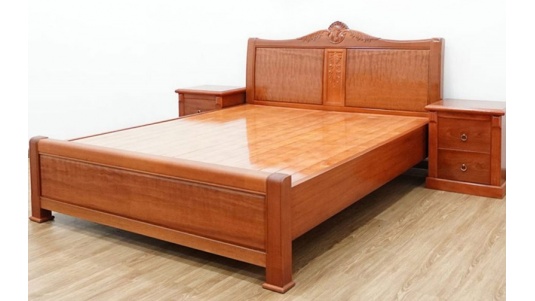 Giường Ngủ Gỗ Xoan Đào Lào GN54