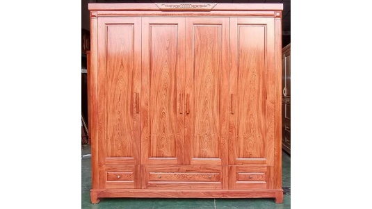 Tủ Đựng Quần Áo Gỗ Hương Đá
