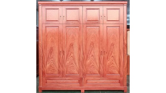 Tủ Gỗ Quần Áo 2 Tầng Hương Đá