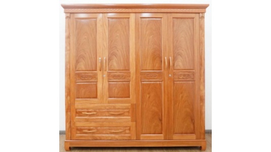 Tủ  Áo Gỗ Đinh Hương Hiện Đại 2 Buồng