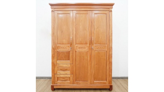 Tủ Quần Áo Gỗ Đinh Hương 3 Cánh TA11