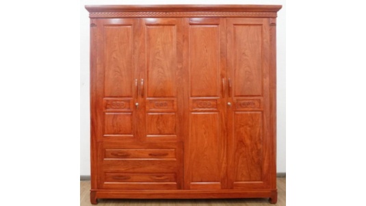 Tủ Quần Áo Gỗ Hương Đá Hiện Đại 2m