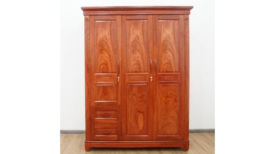 Tủ Quần Áo Gỗ Hương Đá Hiện Đại 1m6 