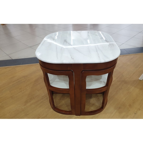 Băn ăn mặt đá 6 ghế