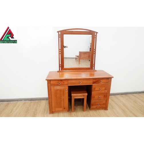 Bàn Trang điểm gỗ xoan đào 1m