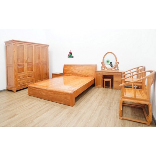 Combo phòng ngủ gỗ đinh hương CB30