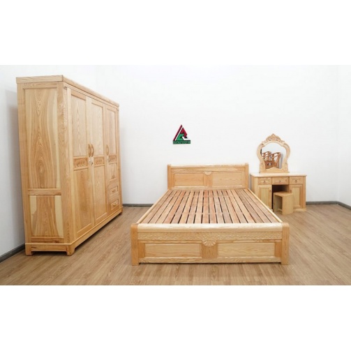Combo phòng ngủ gỗ sồi CB40