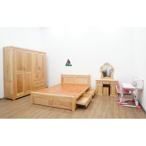 Combo phòng ngủ gỗ sồi CB41
