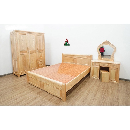 Combo phòng ngủ gỗ sồi CB92
