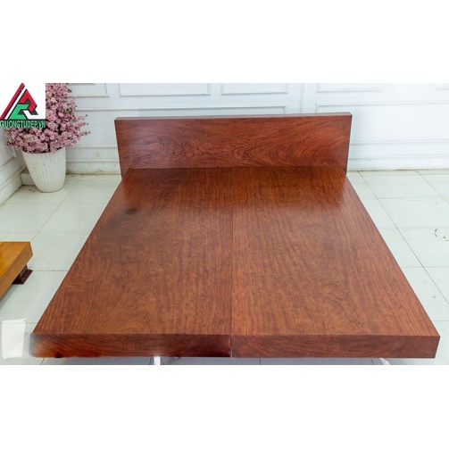 Giường Gỗ Cẩm Nguyên Khối GN84