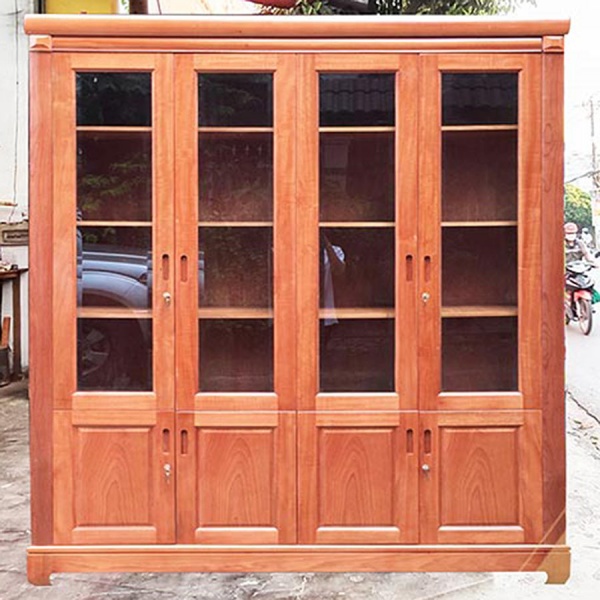 Tủ hồ sơ gỗ xoan đào THS66