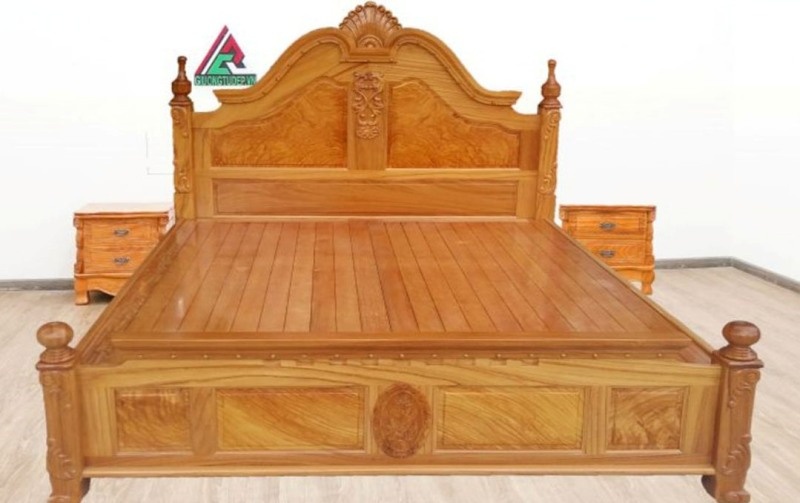 Giường gỗ gõ đỏ GN29
