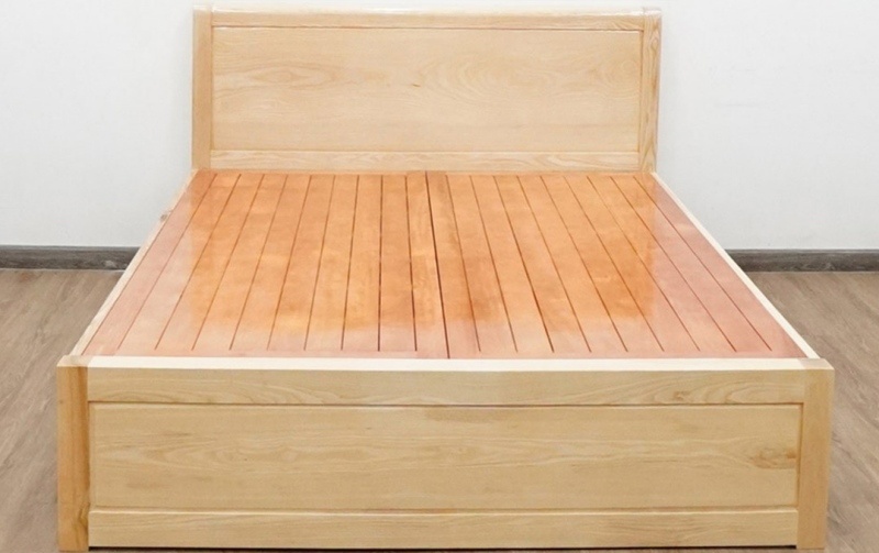 Giường gỗ sồi GN90